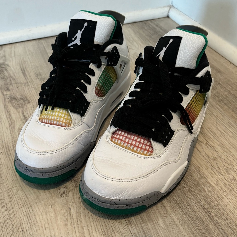 2020 Wmns Air Jordan 4 Retro 'Rasta - Picture 11 of 11